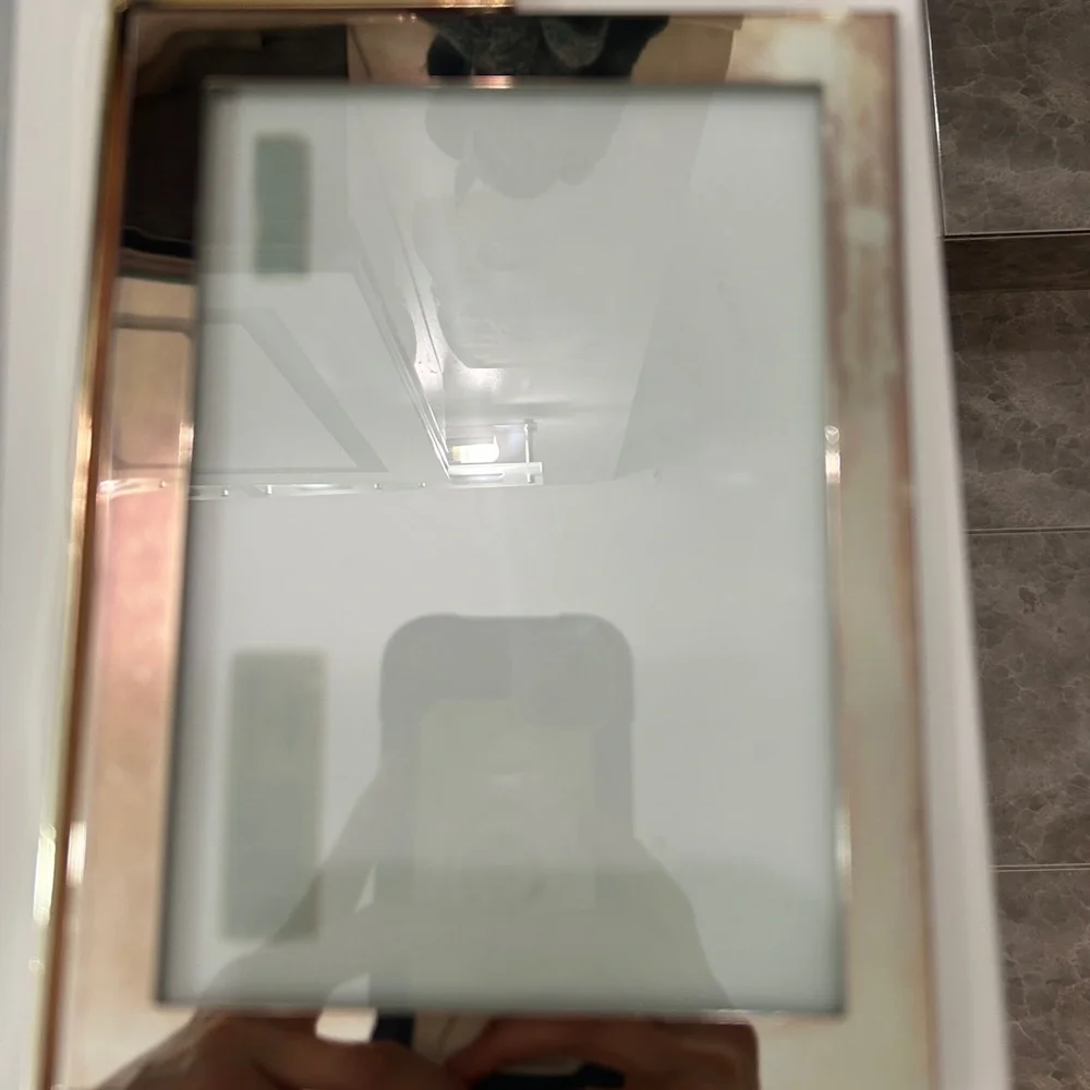 High quality picture frame - 2 glass inserts